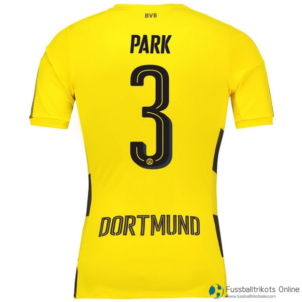 Borussia Dortmund Trikot Heim Park 2017-18 Fussballtrikots Günstig